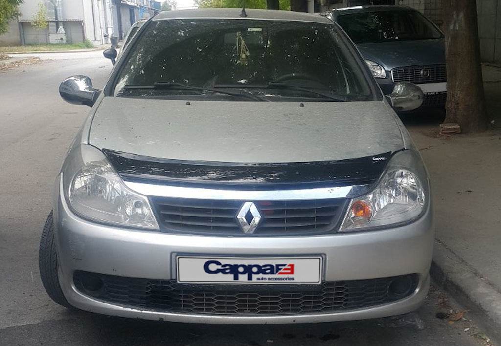 The hood deflector (EuroCap) for Renault Symbol 2008-2013 - Reelken Auto
