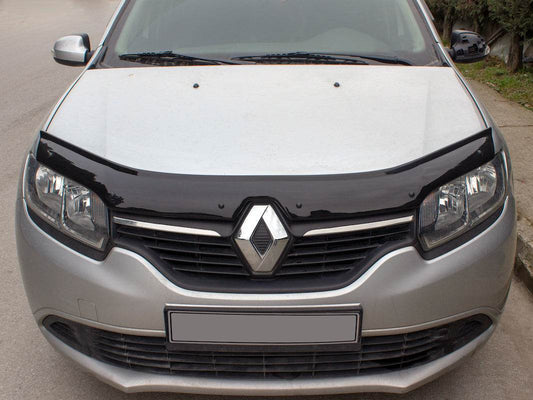 Hood deflector (EuroCap) for Renault Logan MCV 2013-2022 - Reelken Auto