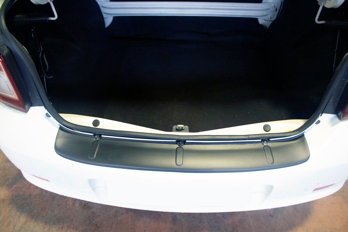 Rear Bumper Protector EuroCap (ABS) for Renault Logan II 2013-2022 - image 1