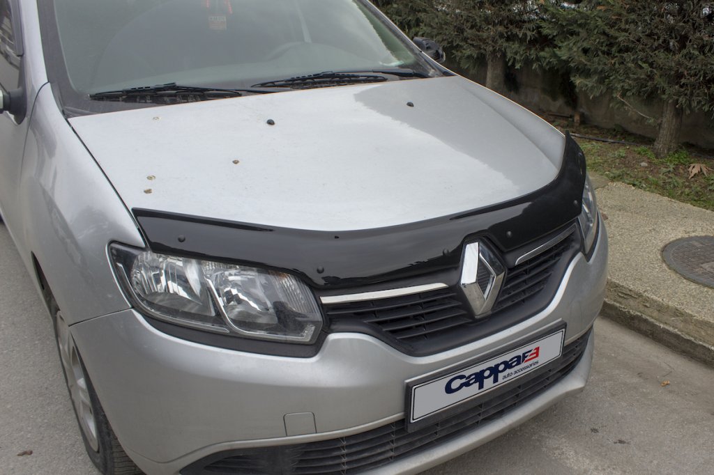 Hood Deflector (EuroCap) for Renault Logan MCV 2013-2022 - image 3