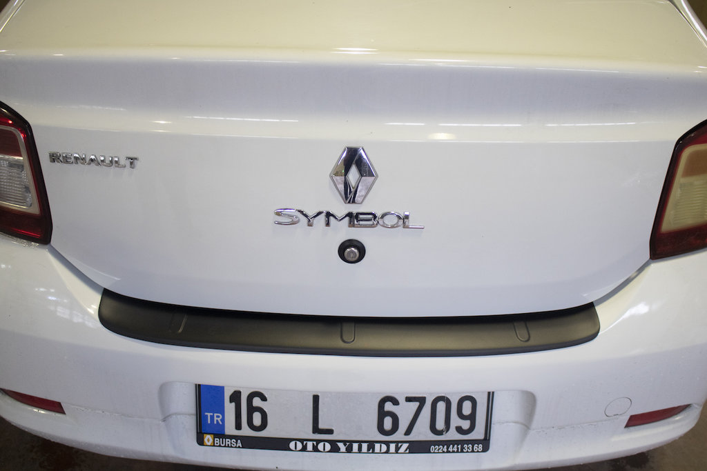 Rear Bumper Protector EuroCap (ABS) for Dacia Logan II 2013-2022 - image 5