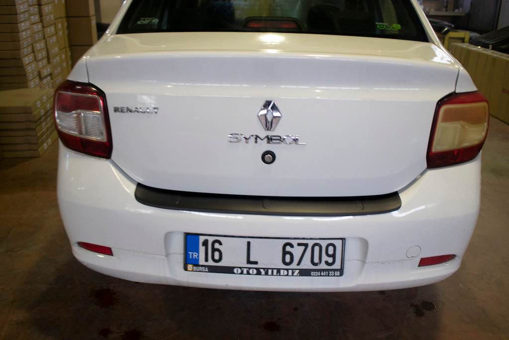 Rear bumper EuroCap (ABS) for Dacia Logan II 2013-2022 - Reelken Auto
