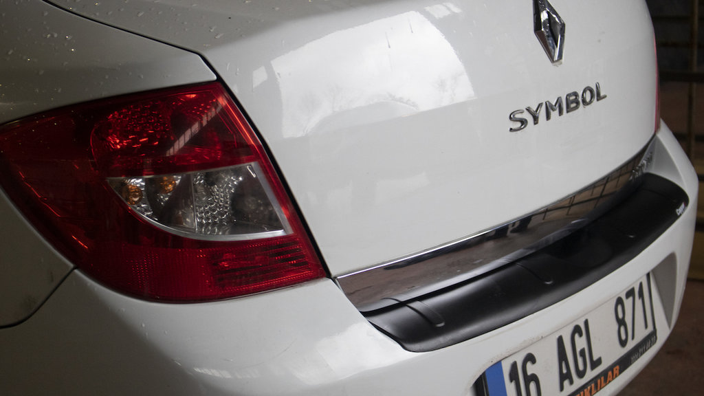 Rear Bumper Protector EuroCap (ABS) for Dacia Logan II 2013-2022 - image 10