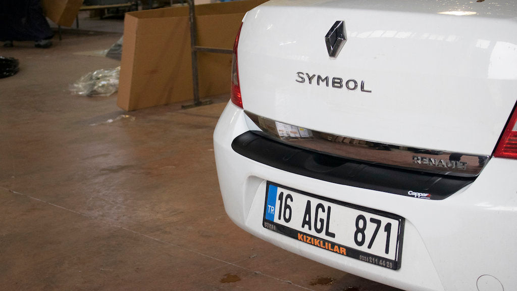 Rear Bumper Protector EuroCap (ABS) for Renault Logan II 2013-2022 - image 11