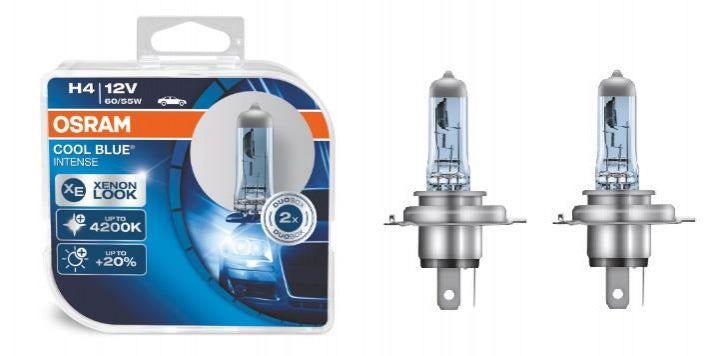 Osram H4 60/55W Cool Blue Intense 64193CBI Headlight Bulb - image 3