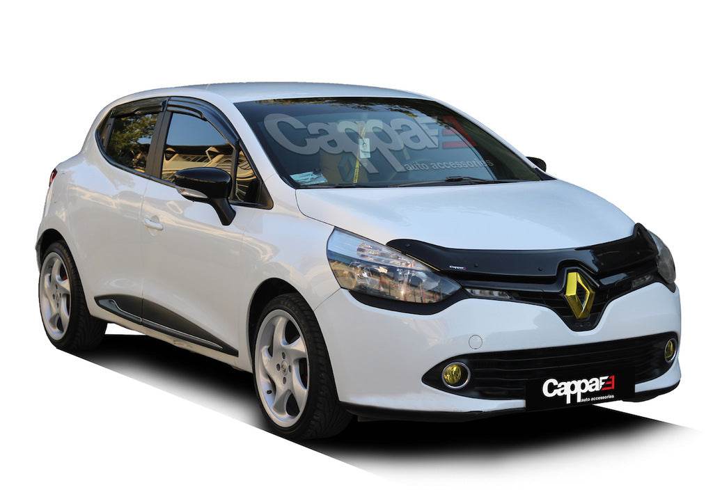 The hood deflector (EuroCap) for Renault Clio IV 2012-2019 - Reelken Auto
