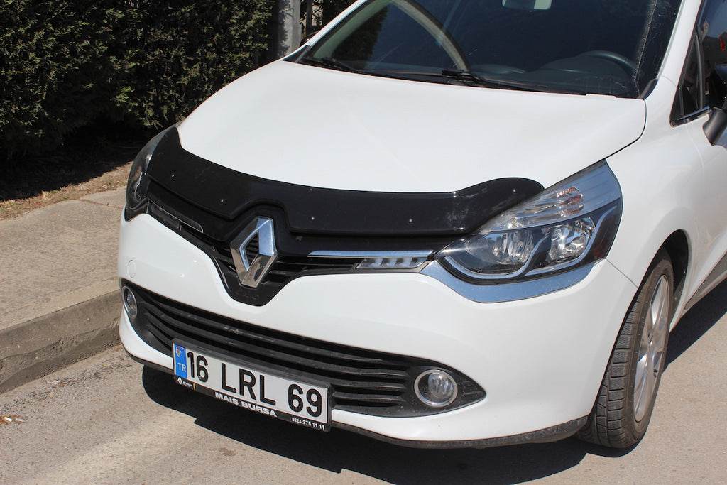 The hood deflector (EuroCap) for Renault Clio IV 2012-2019 - Reelken Auto