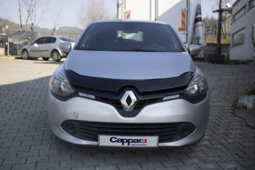 The hood deflector (EuroCap) for Renault Clio IV 2012-2019 - Reelken Auto