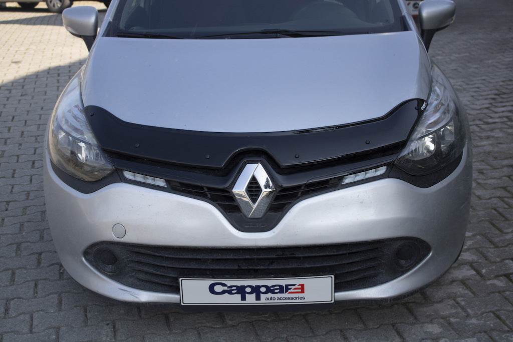The hood deflector (EuroCap) for Renault Clio IV 2012-2019 - Reelken Auto