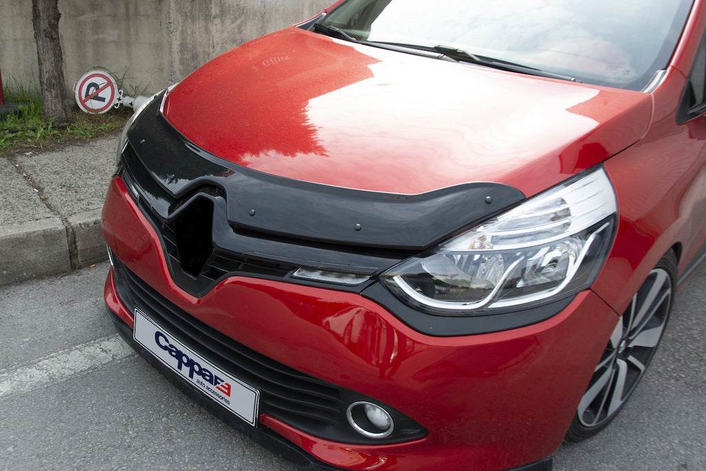 The hood deflector (EuroCap) for Renault Clio IV 2012-2019 - Reelken Auto