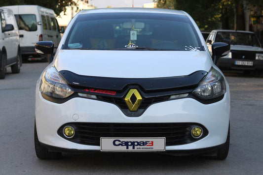 The hood deflector (EuroCap) for Renault Clio IV 2012-2019 - Reelken Auto
