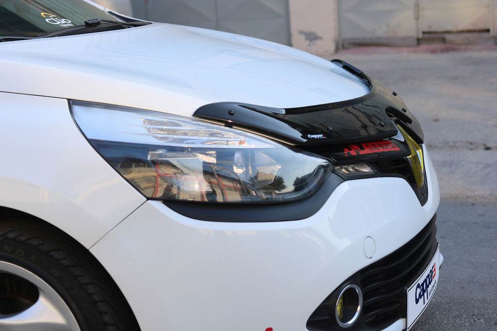 The hood deflector (EuroCap) for Renault Clio IV 2012-2019 - Reelken Auto