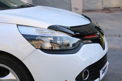 The hood deflector (EuroCap) for Renault Clio IV 2012-2019 - Reelken Auto