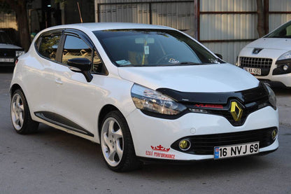The hood deflector (EuroCap) for Renault Clio IV 2012-2019 - Reelken Auto