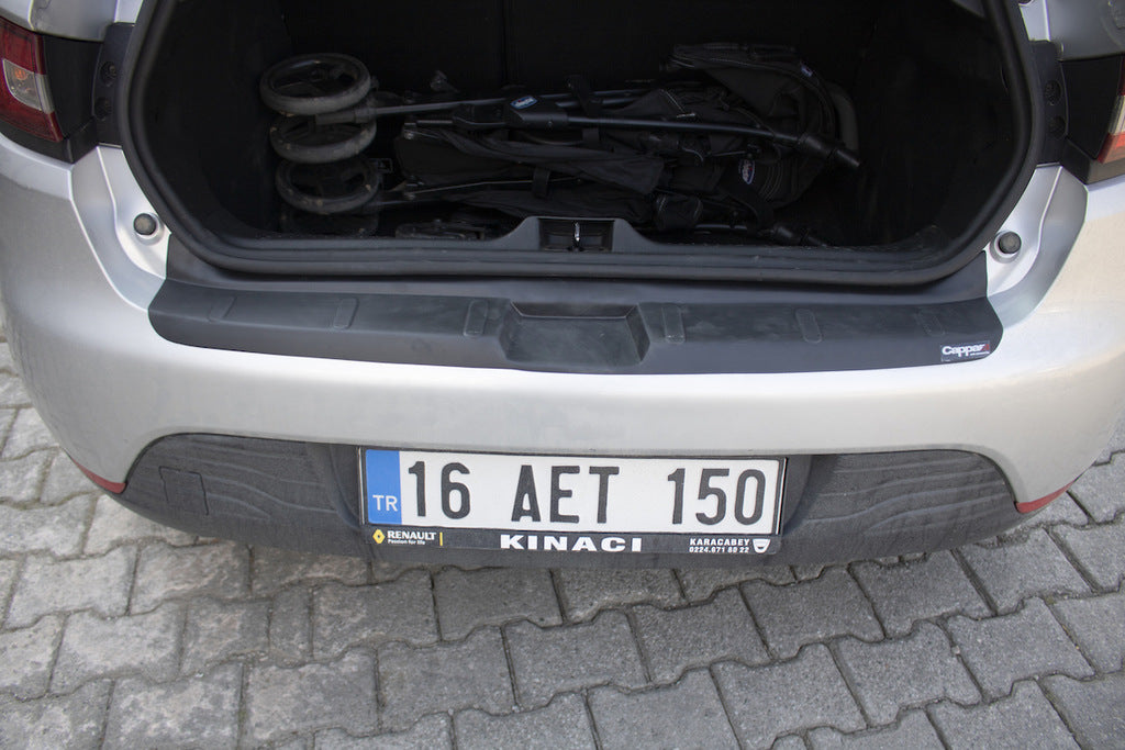 Rear Bumper Protector EuroCap (ABS) for Renault Clio IV 2012-2019 - image 4