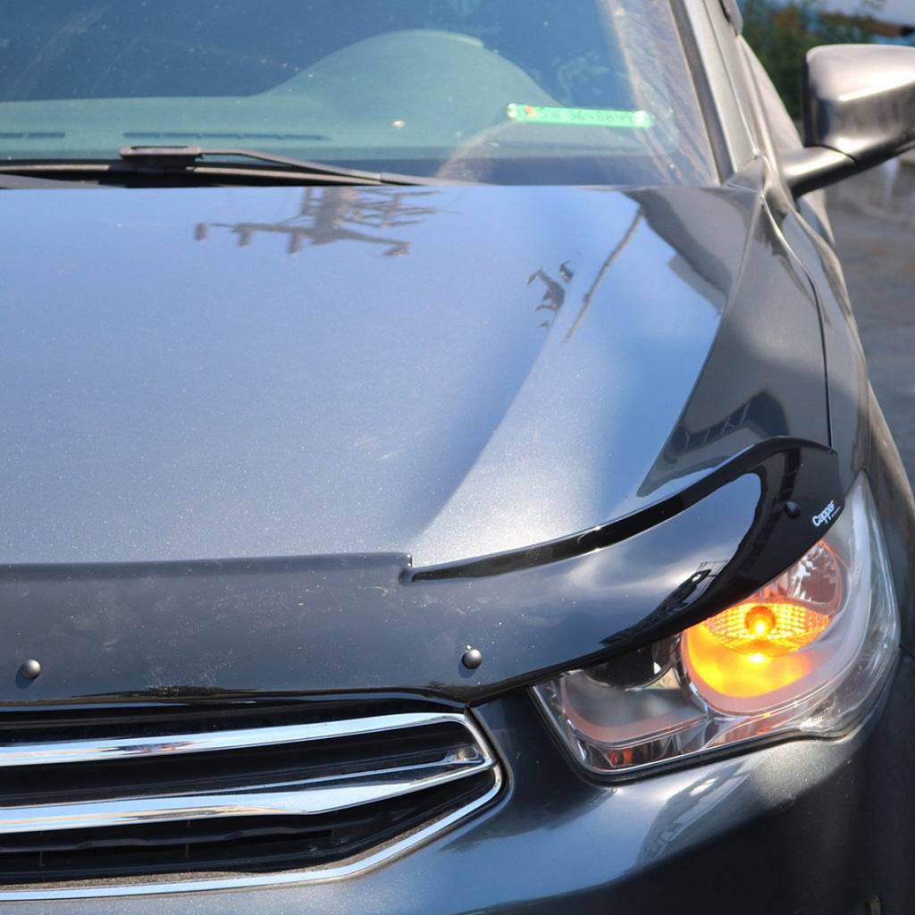 Hood deflector (EuroCap) for Citroen C-Elysee - Reelken Auto