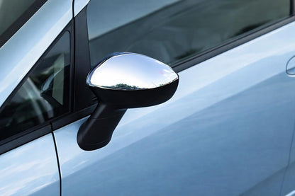 Mirror Covers (2 pcs, Stainless Steel) for Fiat Punto Grande/EVO 2006-2018 - image 1