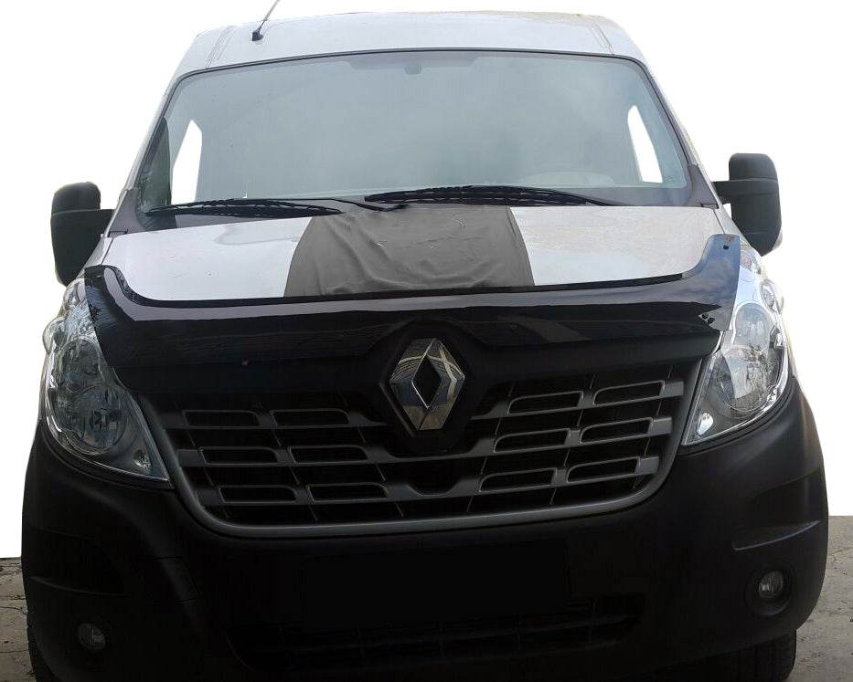 The hood deflector 2015-2019 (EuroCap) for Renault Master 2011-2023 - Reelken Auto