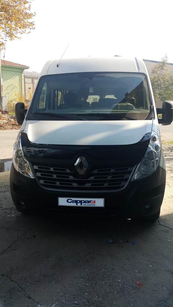 The hood deflector 2015-2019 (EuroCap) for Renault Master 2011-2023 - Reelken Auto