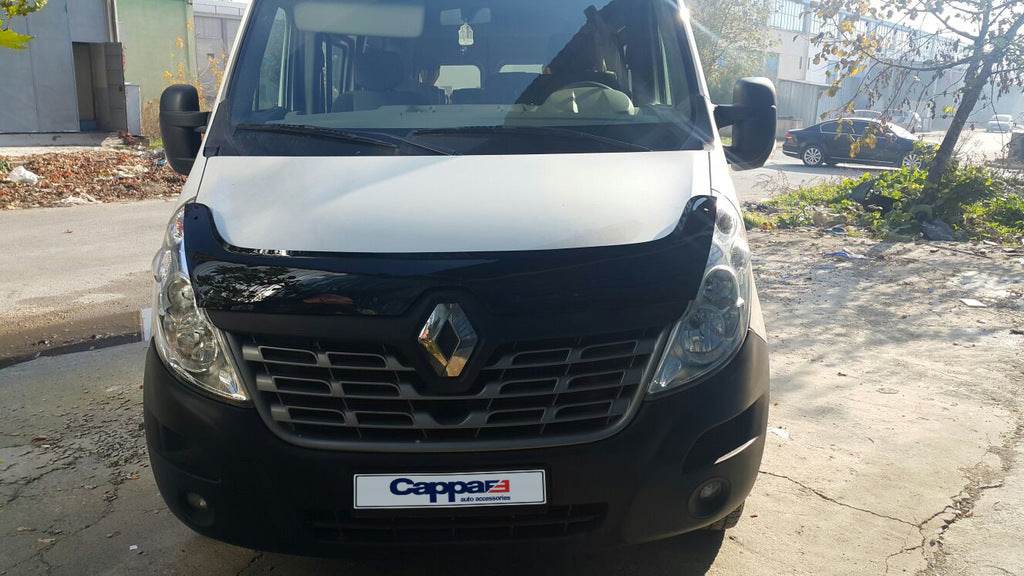 The hood deflector 2015-2019 (EuroCap) for Renault Master 2011-2023 - Reelken Auto