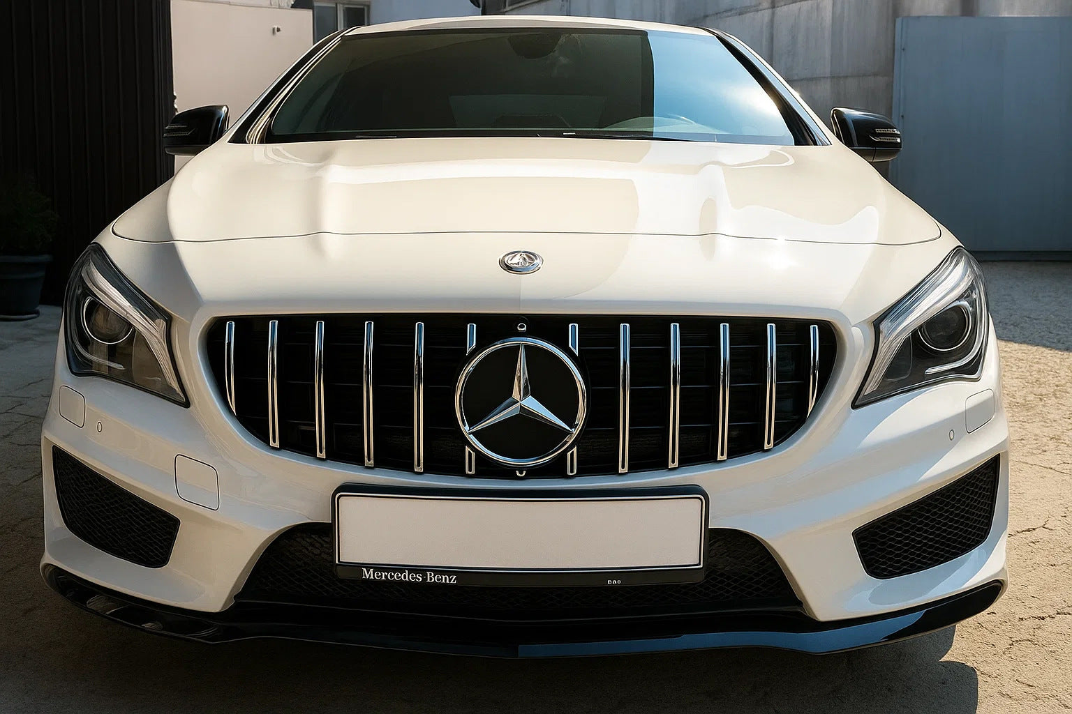 Front Grille (2013-2016, GT Panamericana) for Mercedes CLA C117 2013-2019 - image 3