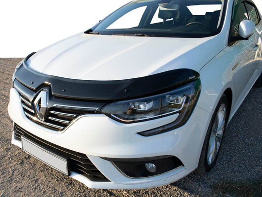 The hood deflector (EuroCap) for Renault Megane IV 2016-2025 - Reelken Auto