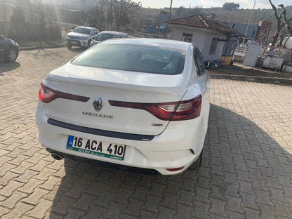 Cover on the rear bumper EuroCap (Sedan, ABS) for Renault Megane IV 2016-2025 - Reelken Auto