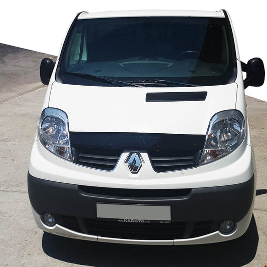 Hood deflector short (EuroCap) for Opel Vivaro 2001-2015 - Reelken Auto