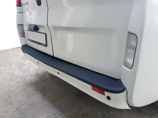 Rear Bumper Protector EuroCap (ABS) for Renault Trafic 2001-2015 - image 1