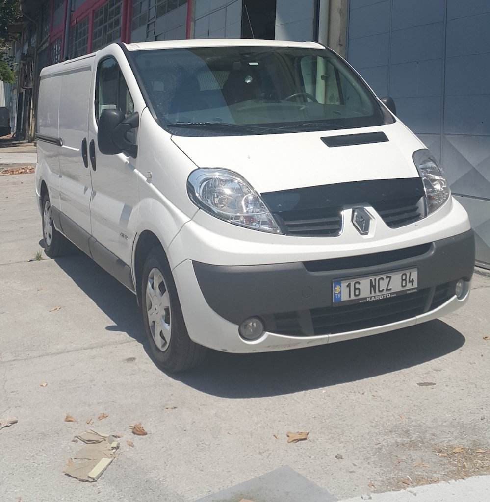 Hood deflector short (EuroCap) for Renault Trafic 2001-2015 - Reelken Auto