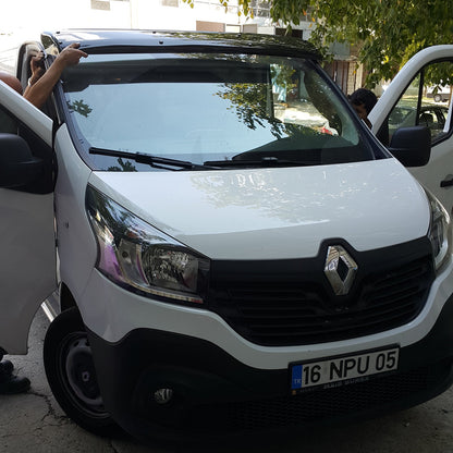 Windshield Visor (black gloss, 5mm) for Renault Trafic 2015- - image 5