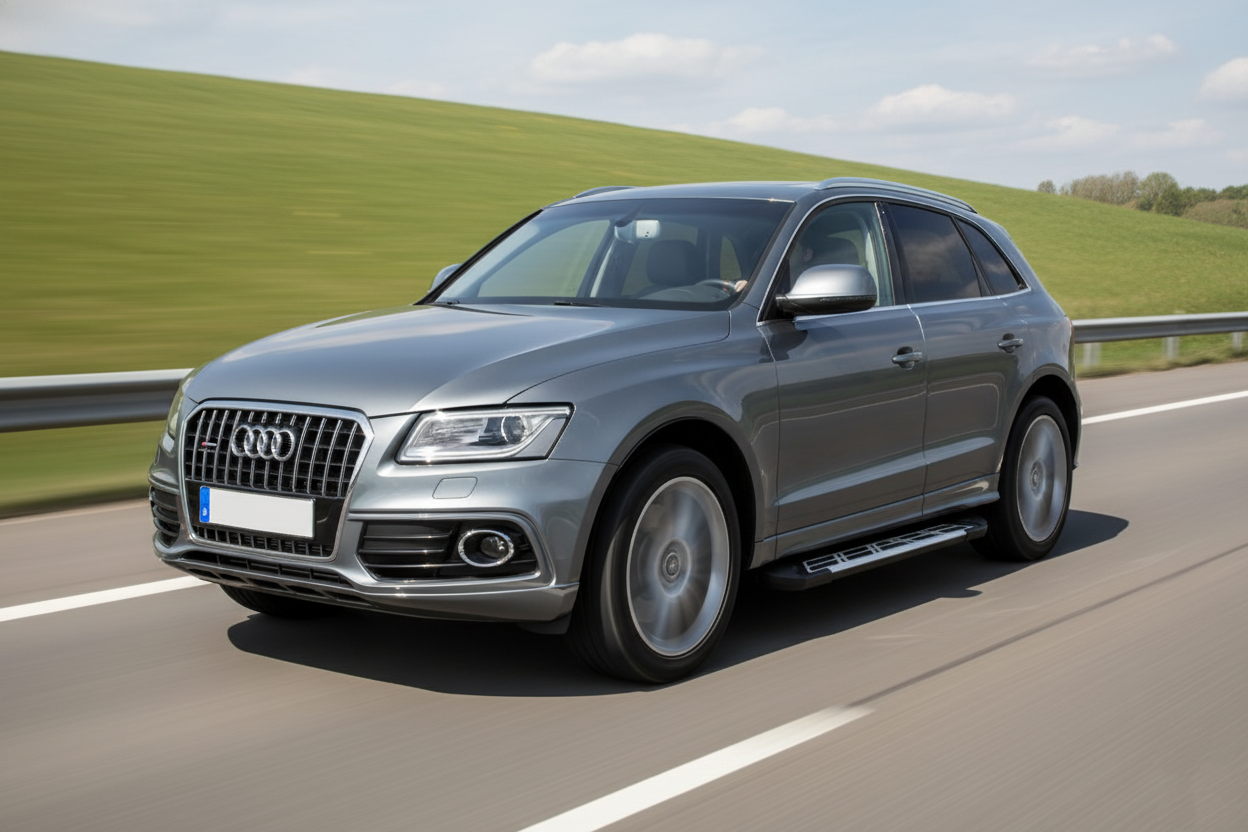 Side Steps Sunrise (2 pcs, Aluminum) for Audi Q5 2008-2017 - image 1