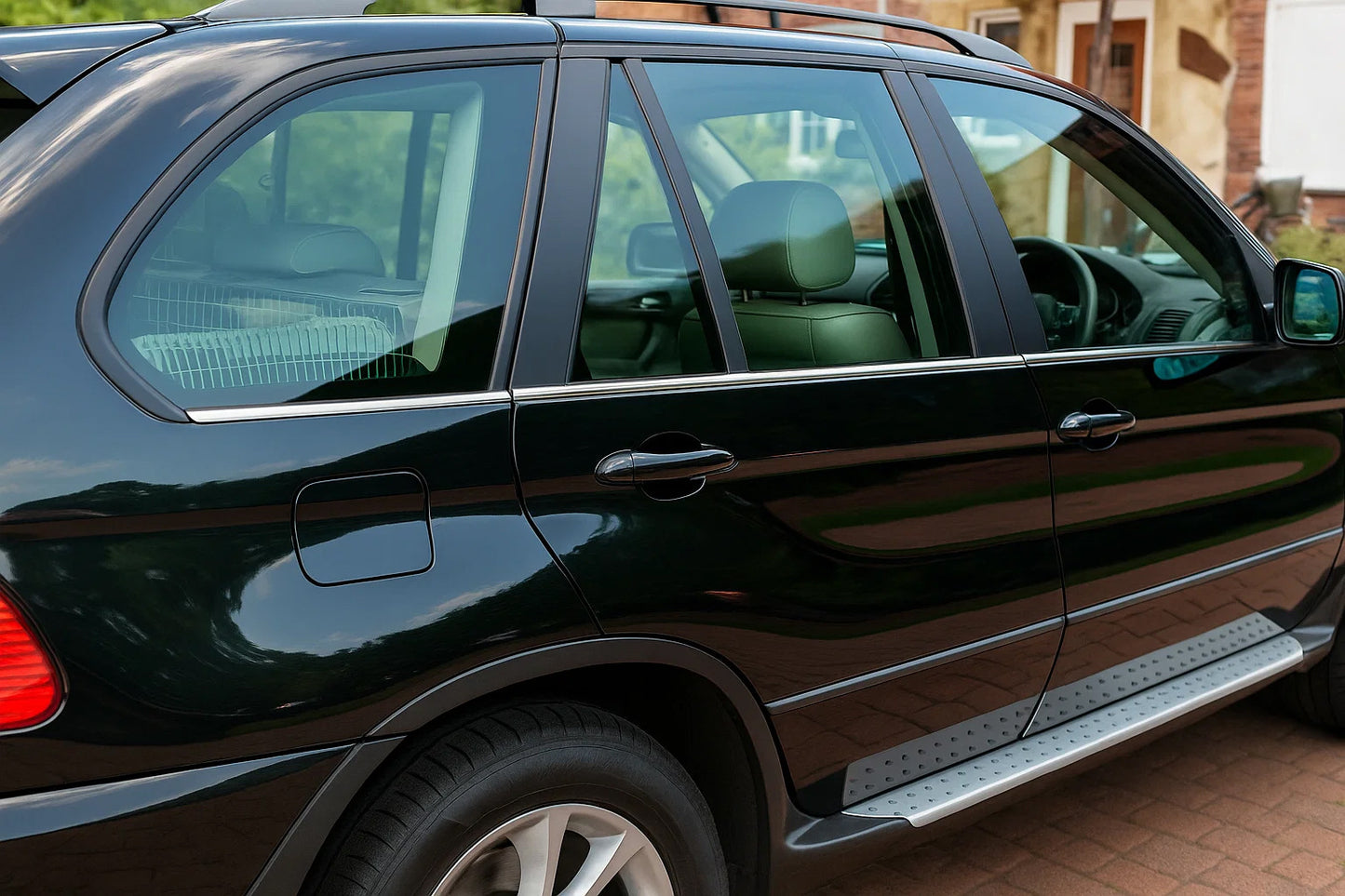 Lower Stainless Steel Door Moldings (6 pcs) for BMW X5 E53 1999-2006 - image 1