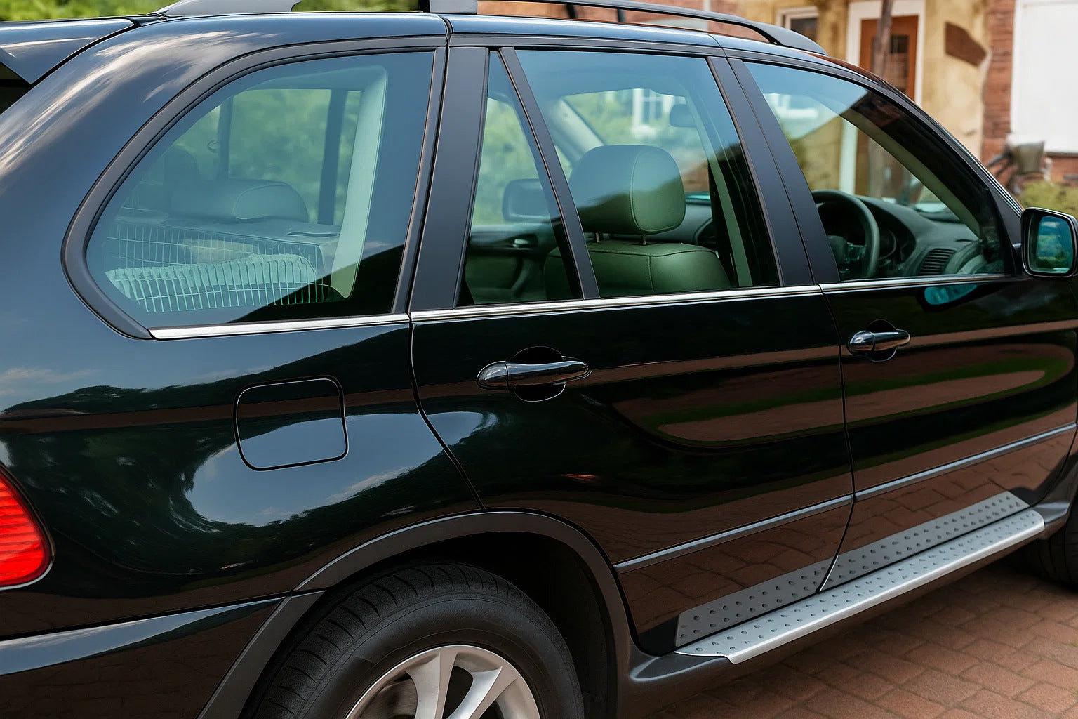 Lower Stainless Steel Door Moldings (6 pcs) for BMW X5 E53 1999-2006 - image 1