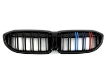 M-Look V2 Kidney Grilles (2018-2022, M-Color with Black Trim) for BMW 3 Series G20/G21 2018- - image 2