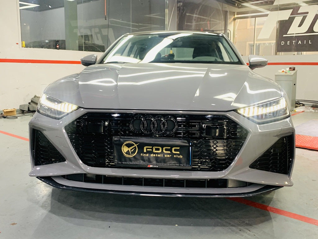 RS-Style V-1 front bumper for Audi A7 2018- - image 1