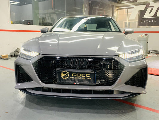RS-Style V-1 front bumper for Audi A7 2018- - image 1