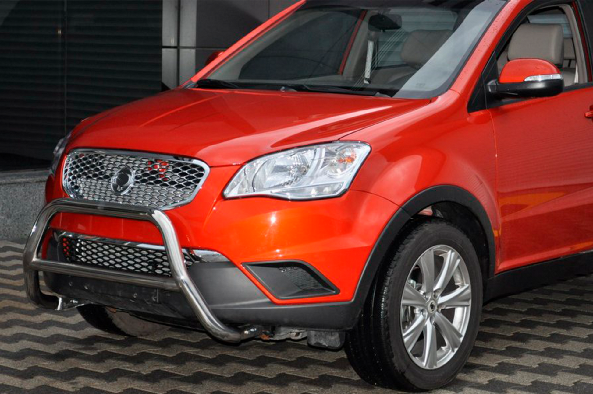 Bull Bar WT005 (Stainless Steel) for SsangYong Korando 2010-2019 - image 2