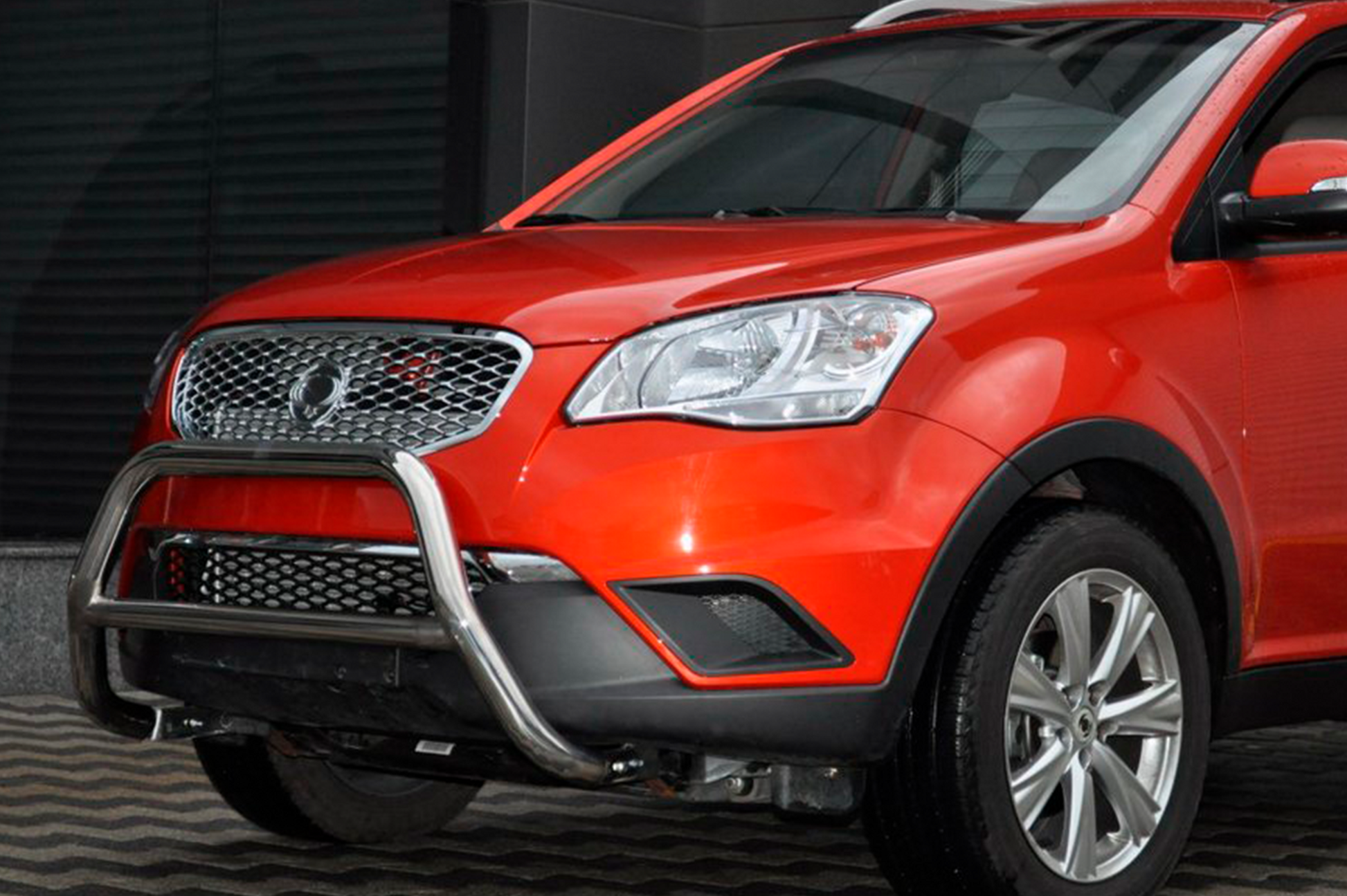 Bull Bar WT005 (Stainless Steel) for SsangYong Korando 2010-2019 - image 4