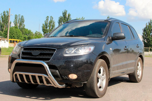 Bull Bar WT002 (Stainless Steel) for Hyundai Santa Fe 2 2006-2012 - image 2
