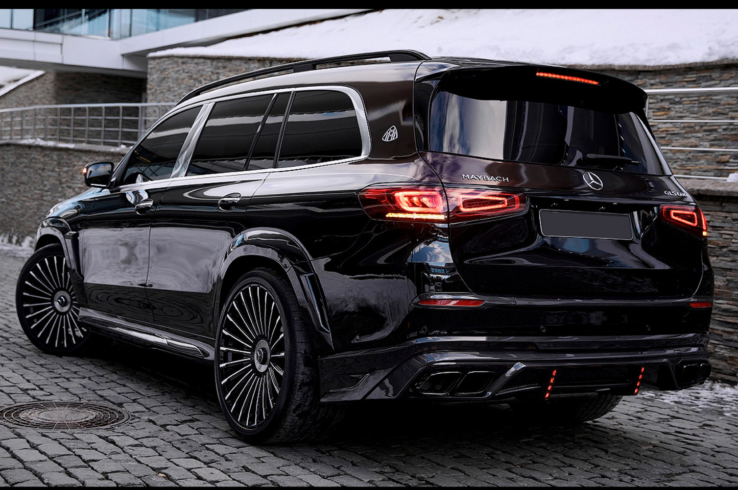 LRT Carbon Body Kit (for Maybach 2019-2023) for Mercedes GLS X167 2019- - image 4