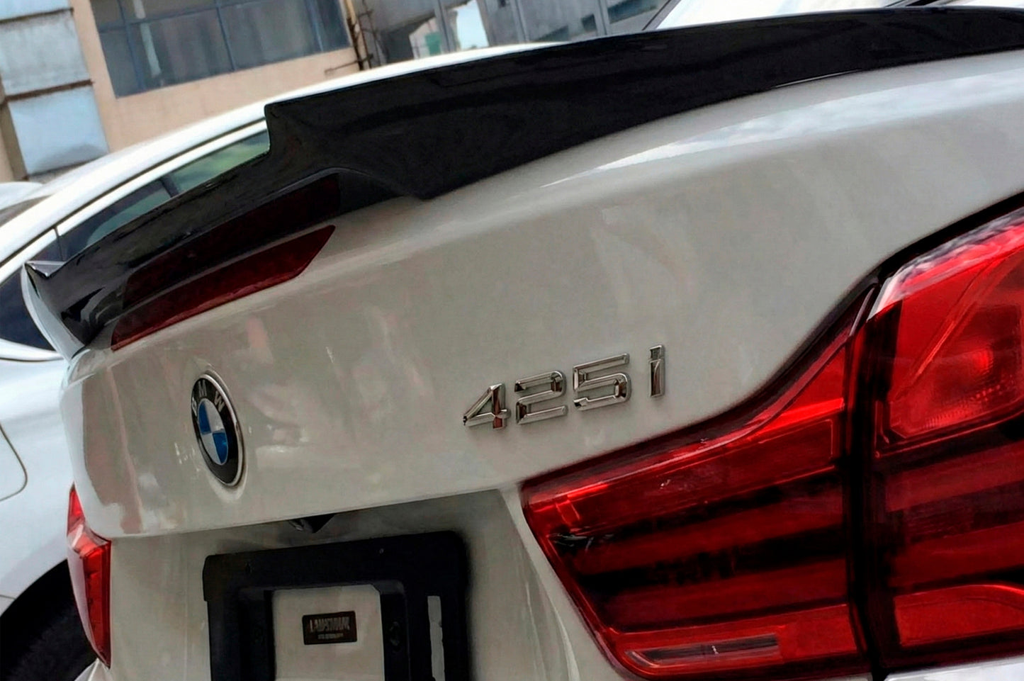 M4-Style Spoiler (for F33, Gloss Black) for BMW 4 Series F32/F33/F36 2012-2020 - image 1