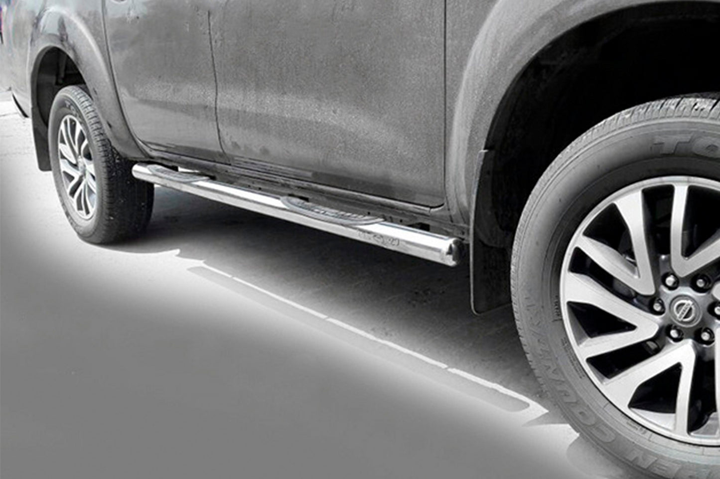 Side Bars (2 pcs, Stainless Steel) for Nissan Navara/NP300 2016- - image 1