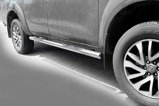 Side Bars (2 pcs, Stainless Steel) for Nissan Navara/NP300 2016- - image 1