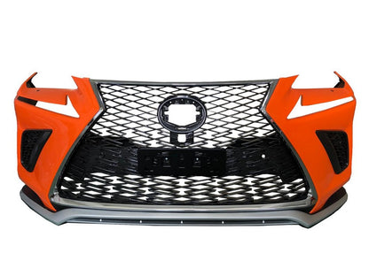 Bumper with grille in facelift design for Lexus NX 2014-2021 - image 4