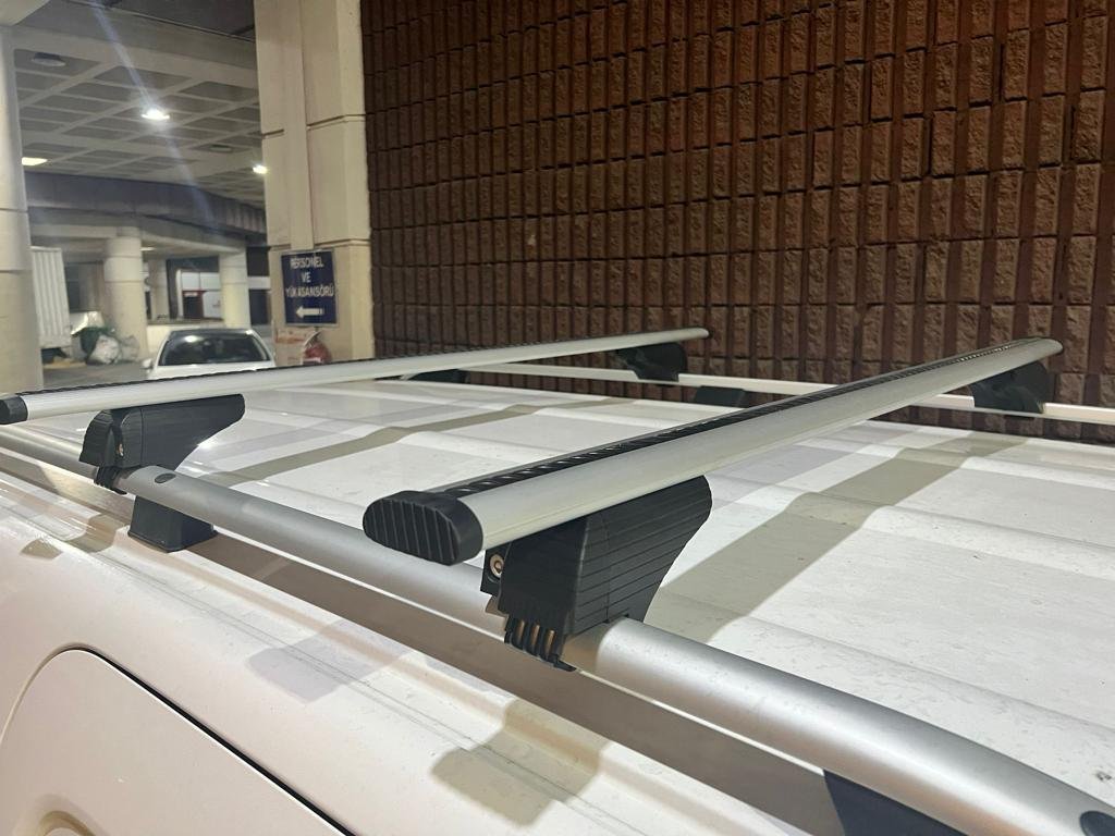 Roof rack (crossbars) for standard railings with key Wizard V1 (2 pcs) for Seat Ateca - image 6