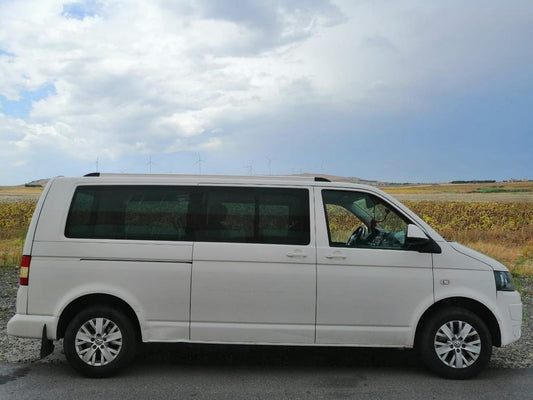 Integrated roof rails (chrome) for Volkswagen T5 Transporter 2003-2010 - image 2