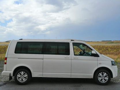 Integrated roof rails (chrome) for Volkswagen T5 Caravelle 2004-2010 - image 2