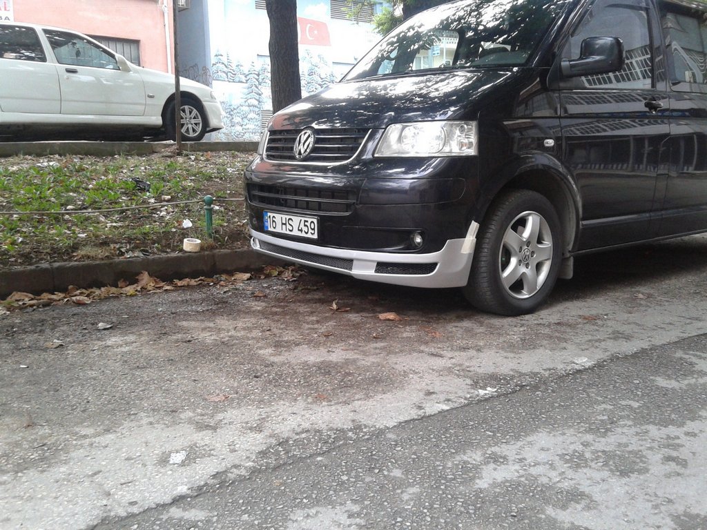 ABT front lower lip with fins (primed for painting) for Volkswagen T5 Transporter 2003-2010 - image 6