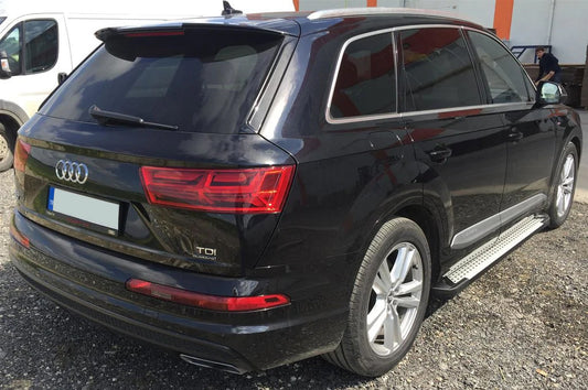 Side Steps Allmond Grey (2 pcs, Aluminum) for Audi Q7 2015–2026 - image 2